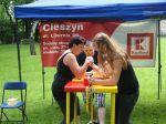 III Otwarte Mistrzostwa Cieszyna w Armwrestlingu /fot. MOSiR